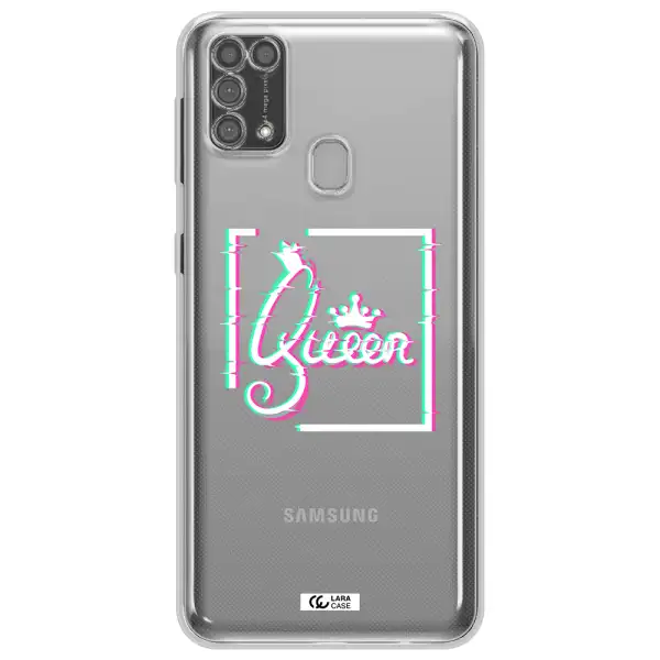 Queen Samsung M31 Clear TPU Case