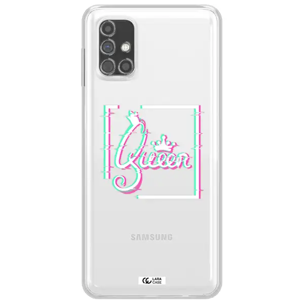 Queen Samsung M31S Clear TPU Case