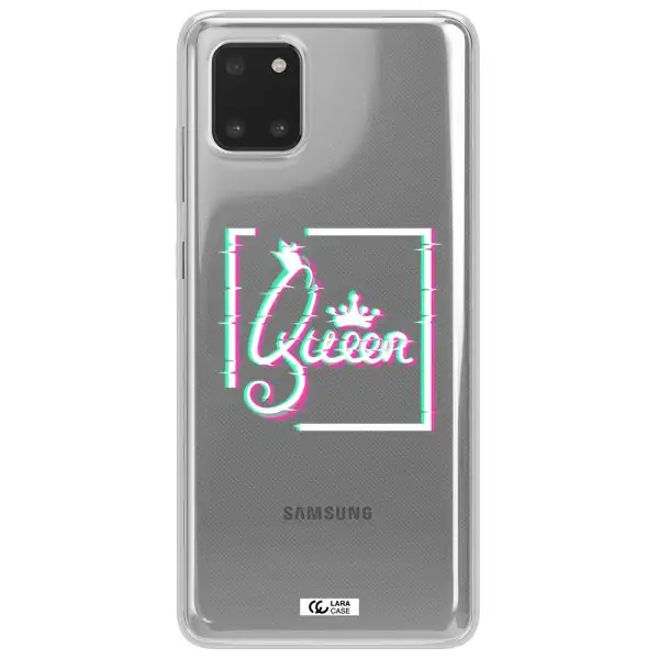 Queen Samsung Note 10 Lite Clear TPU Case