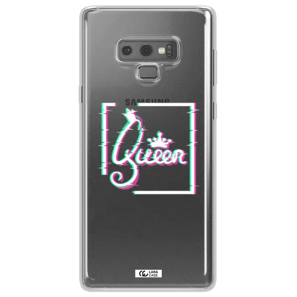 Queen Samsung Note 9 Clear TPU Case