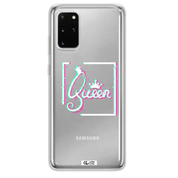 Queen Samsung S 20 Plus Clear TPU Case