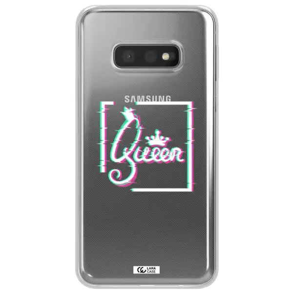 Queen Samsung S10e Clear TPU Case