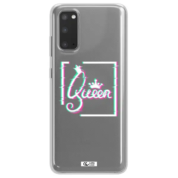 Queen Samsung S20 Clear TPU Case