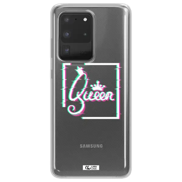 Queen Samsung S20 Ultra Clear TPU Case