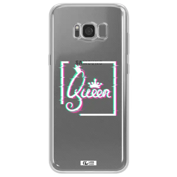 Queen Samsung S8 Plus Clear TPU Case