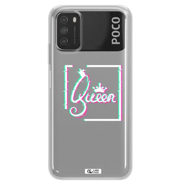 Queen Xiaomi Poco M3 Clear TPU Case