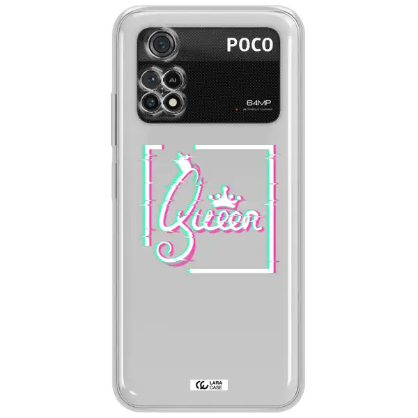 Queen Xiaomi Poco M4 Pro 4G Clear Tpu Case