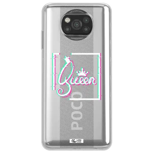 Queen Xiaomi Poco X3 Clear TPU Case