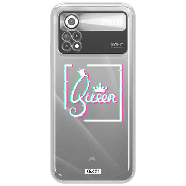 Queen Xiaomi Poco X4 Pro Clear TPU Case