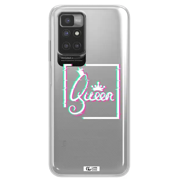 Queen Xiaomi Redmi 10 Clear TPU Case