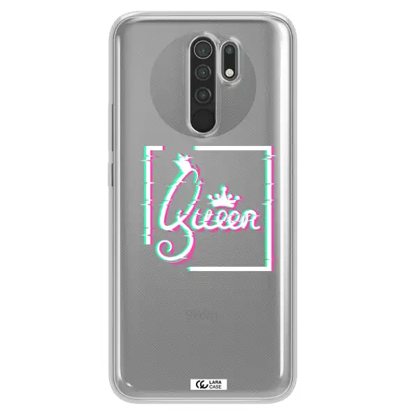 Queen Xiaomi Redmi 9 Clear TPU Case