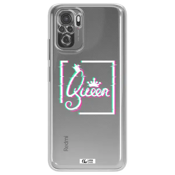 Queen Xiaomi Redmi Note 10S Clear Tpu Case