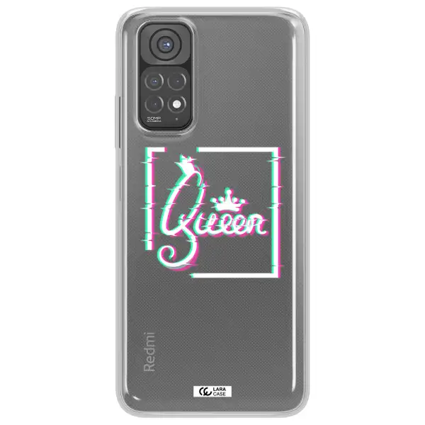 Queen Xiaomi Redmi Note 11 Clear TPU Case