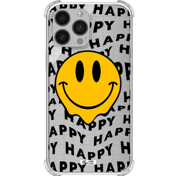 Happy Emoji Apple iPhone 13 Pro Clear PC Case