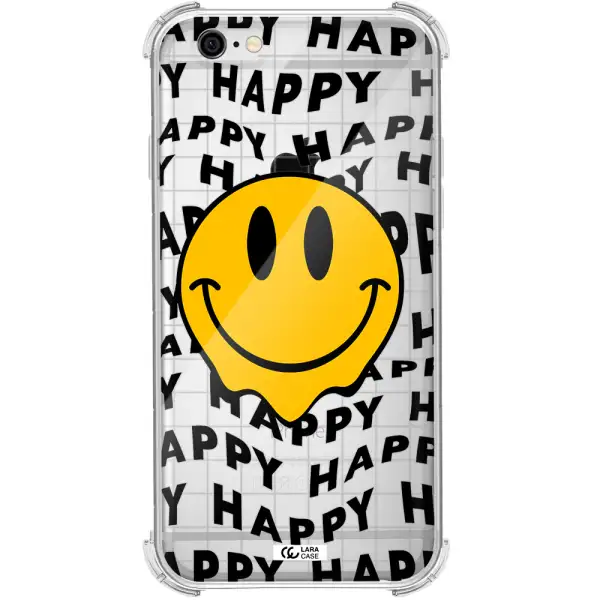 Happy Emoji Apple iPhone 6 Clear PC Case