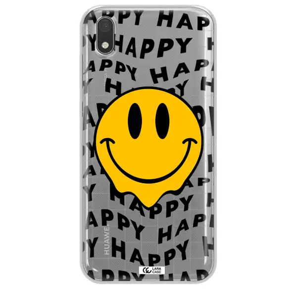 Happy Emoji Huawei Honor 8S Clear TPU Case