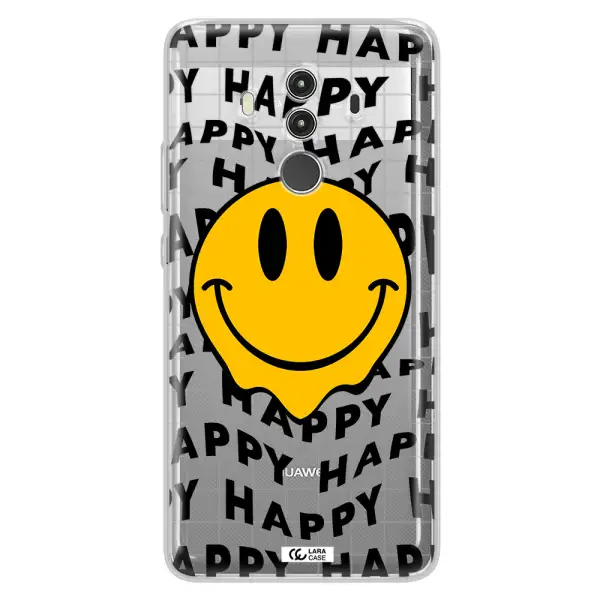 Happy Emoji Huawei Mate 10 Clear TPU Case