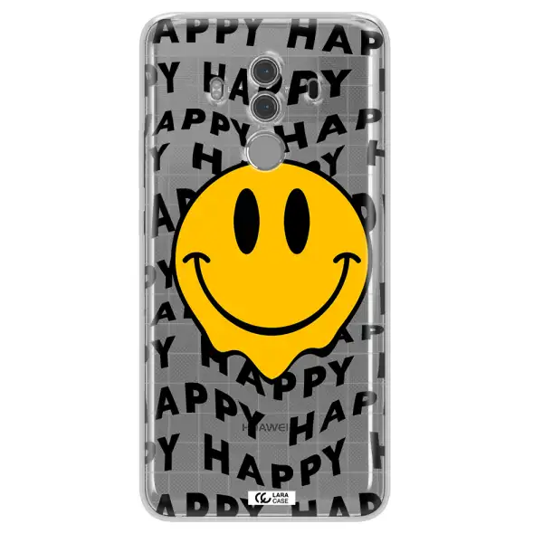 Happy Emoji Huawei Mate 10 Pro Clear TPU Case