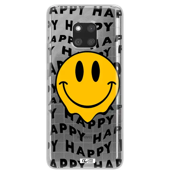 Happy Emoji Huawei Mate 20 Pro Clear TPU Case