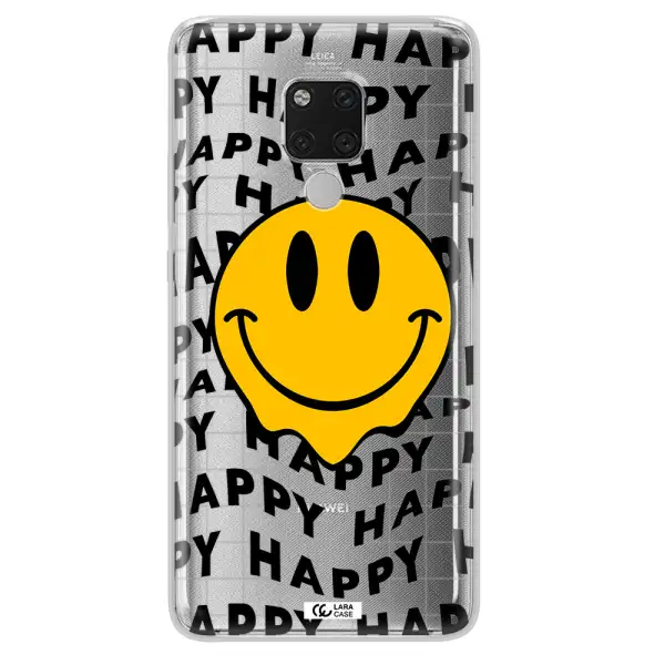 Happy Emoji Huawei Mate 20X Clear TPU Case
