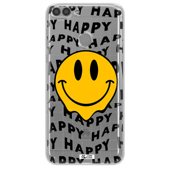 Happy Emoji Huawei P Smart 2017 Clear TPU Case