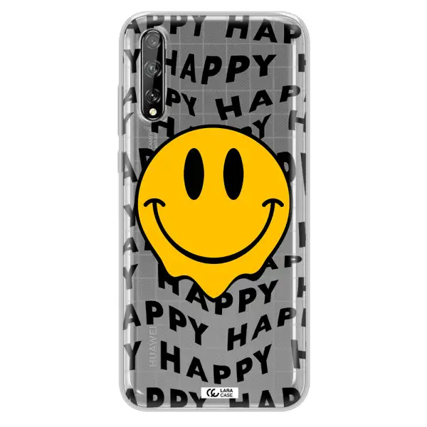 Happy Emoji Huawei P Smart S Clear TPU Case