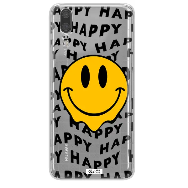 Happy Emoji Huawei P20 Clear TPU Case