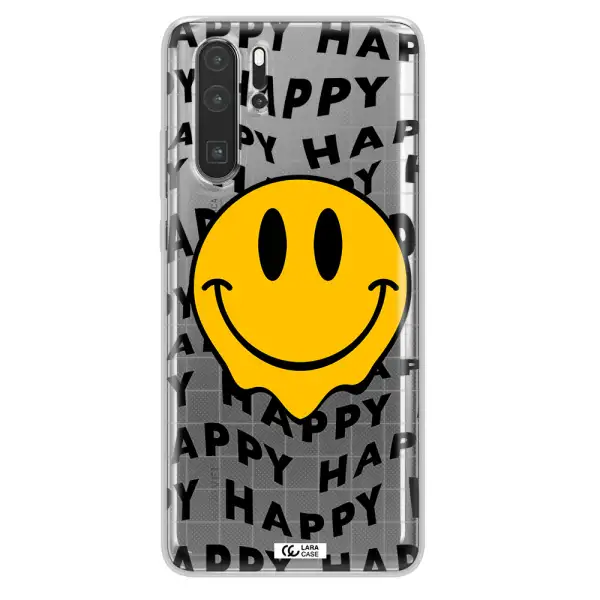 Happy Emoji Huawei P30 Pro Clear TPU Case