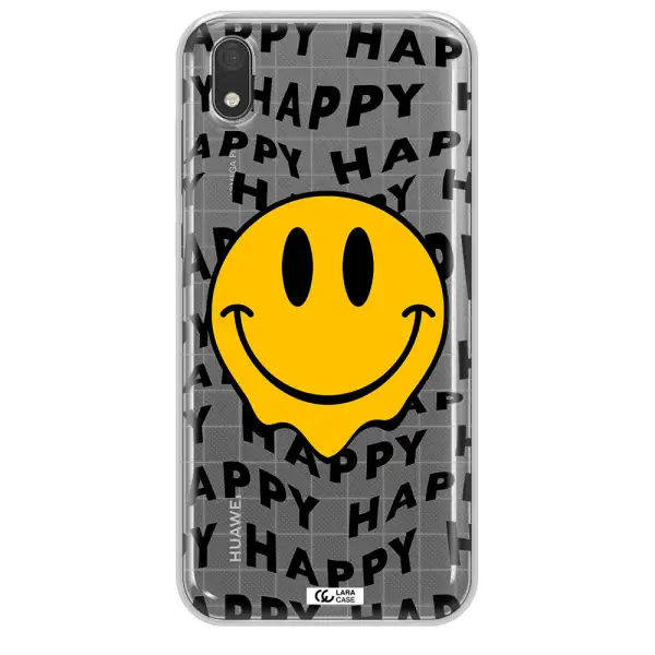Happy Emoji Huawei Y5 2019 Clear TPU Case