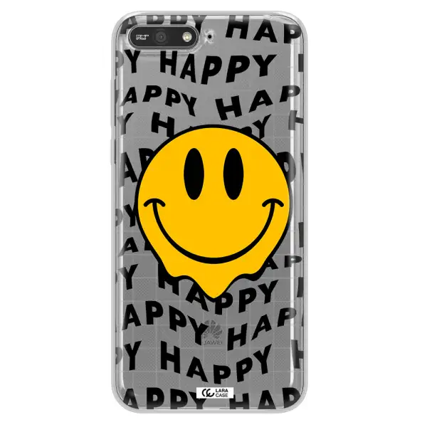 Happy Emoji Huawei Y6 2018 Clear TPU Case