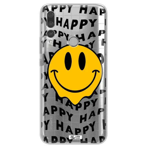 Happy Emoji Huawei Y9 Prime 2019 Clear TPU Case