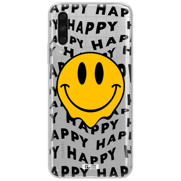 Happy Emoji Huawei Y9S Clear Tpu Case
