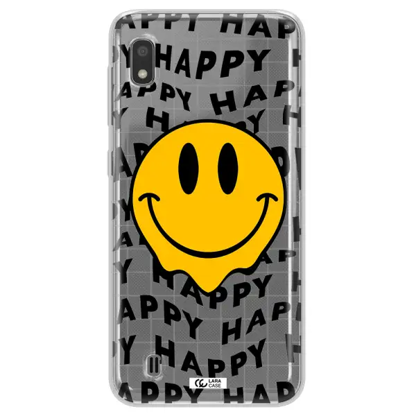 Happy Emoji Samsung A10 Clear TPU Case