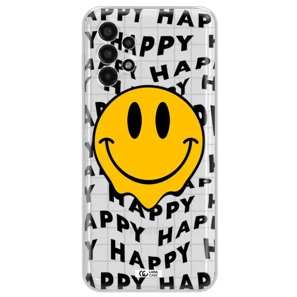 Happy Emoji Samsung A13 4g Clear TPU Case