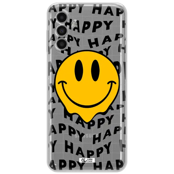 Happy Emoji Samsung A13 5G Clear Tpu Case