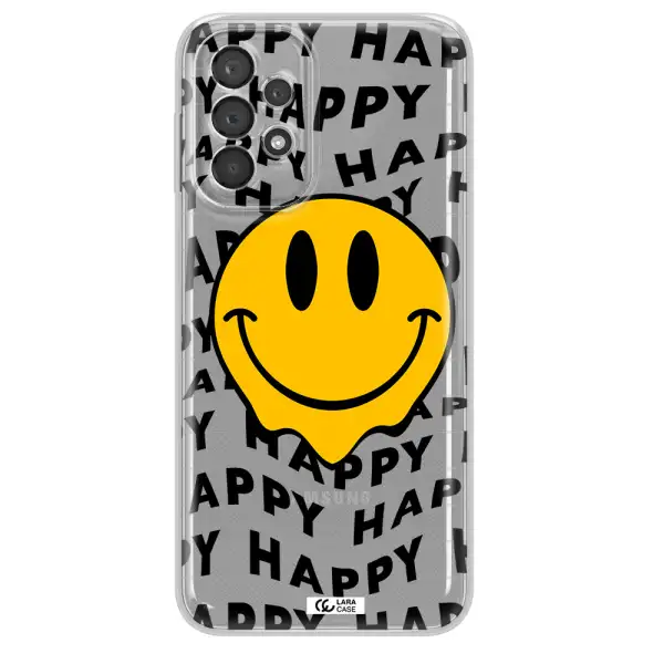 Happy Emoji Samsung A23 5G Clear Tpu Case