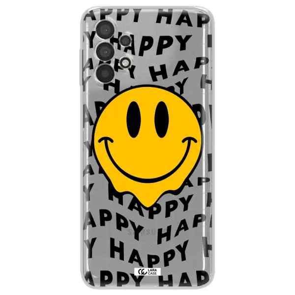 Happy Emoji Samsung A32 4G Clear Tpu Case