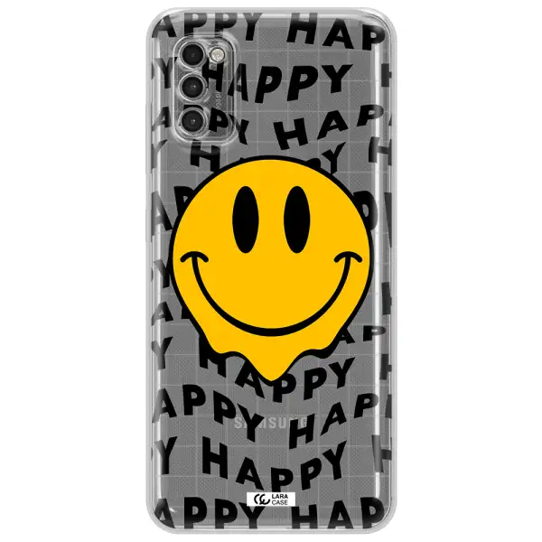 Happy Emoji Samsung A41 Clear Tpu Case