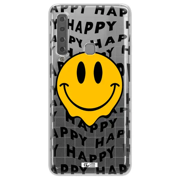 Happy Emoji Samsung A9 2018 Clear TPU Case