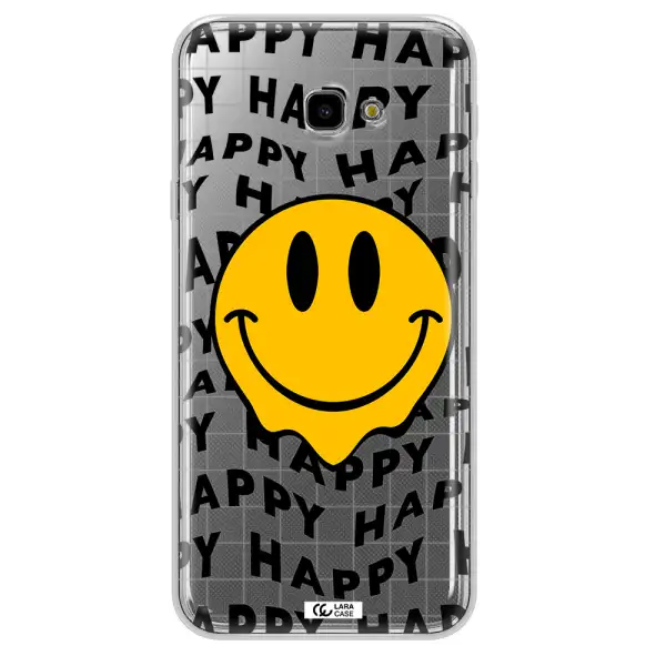 Happy Emoji Samsung J4 Plus Clear TPU Case