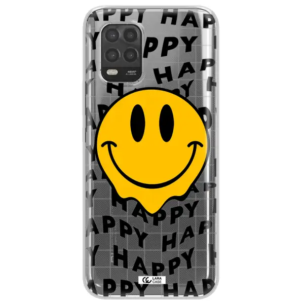 Happy Emoji Xiaomi Mi 10 Lite Clear TPU Case