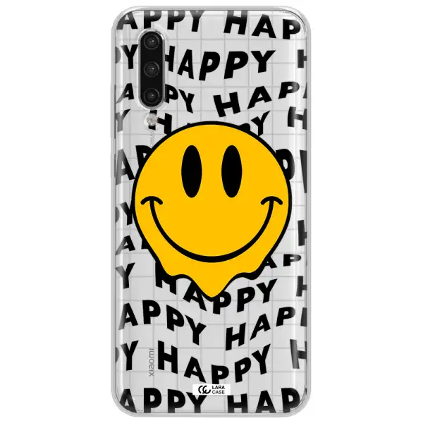 Happy Emoji Xiaomi Mi 9 Lite Clear Tpu Case