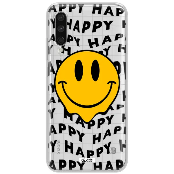 Happy Emoji Xiaomi Mi A3 Clear Tpu Case