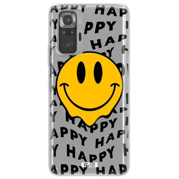 Happy Emoji Xiaomi Note 10 Pro Clear TPU Case