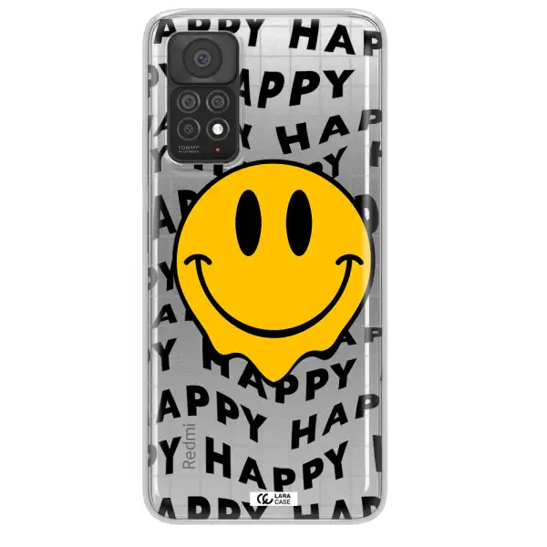 Happy Emoji Xiaomi Note 11 Pro Clear TPU Case