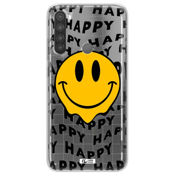 Happy Emoji Xiaomi Note 8 Clear TPU Case