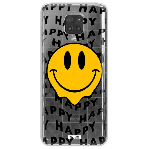 Happy Emoji Xiaomi Note 9 Pro Clear TPU Case