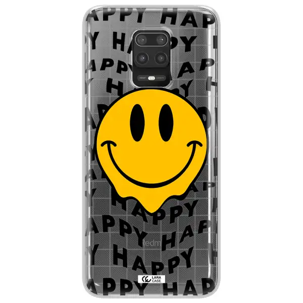 Happy Emoji Xiaomi Note 9S Clear TPU Case