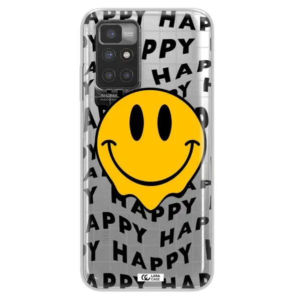 Happy Emoji Xiaomi Redmi 10 Clear TPU Case