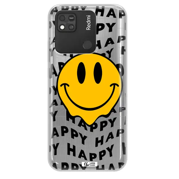 Happy Emoji Xiaomi Redmi 10A Clear TPU Case